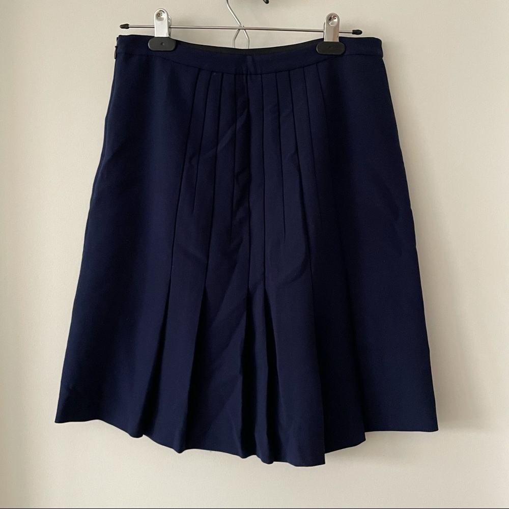 NWOT DVF Eliza Pleated-Back Pencil Skirt